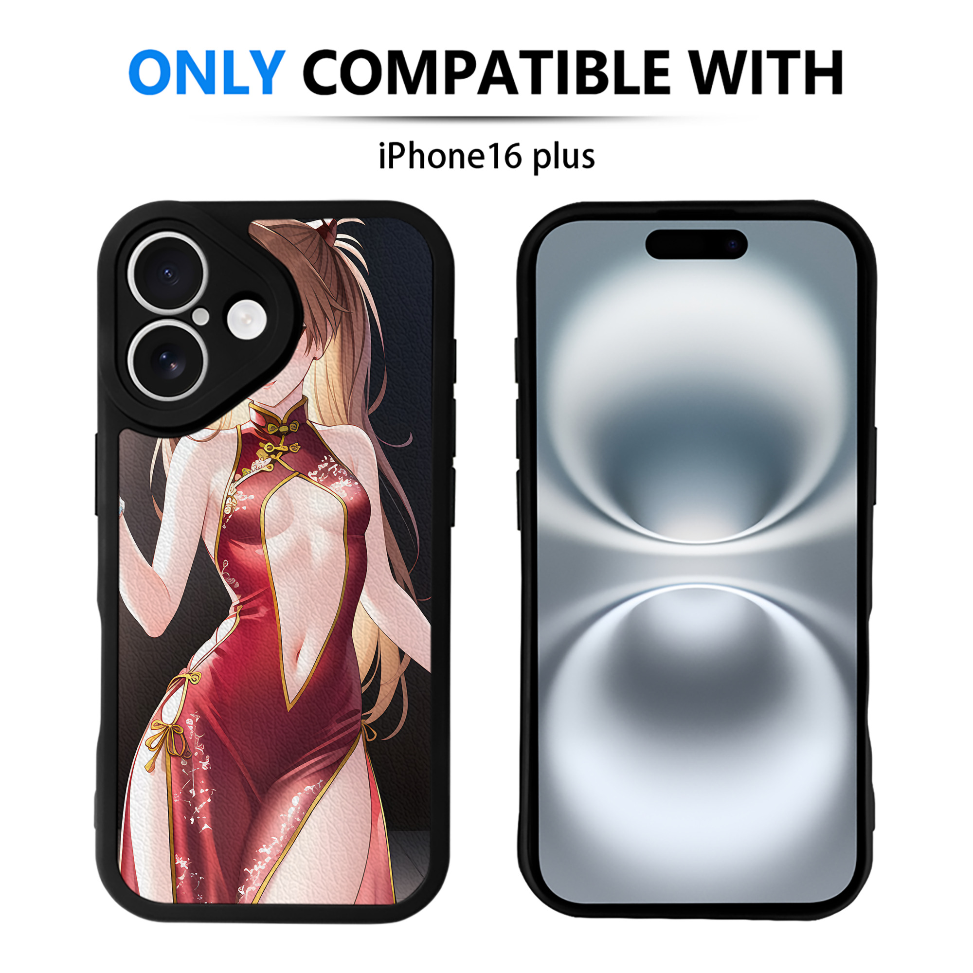 （画像用） EVA 新世紀エヴァンゲリオン 【iPhone 16シリーズ対応】シリコンスマホケース（レザー調） 材質：シリコン